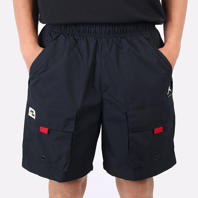 мужские черные шорты  Jordan Jumpman Woven Shorts DA7239-010 - цена, описание, фото 2